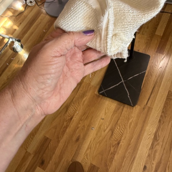 Anne Klein Cream Blazer and Skirt Set - Picture 8 of 10